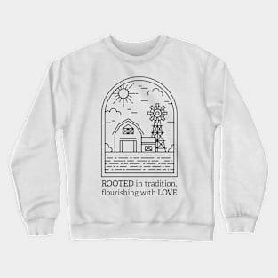 Line Art Homestead Crewneck Sweatshirt